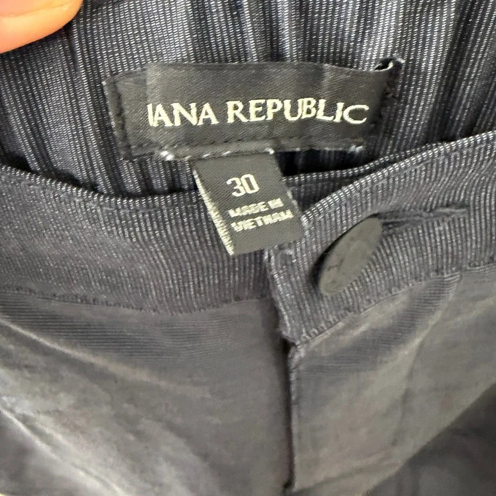 Banana Republic‎ Flat Front Short Striped Stretch Comfort Chino Golf Size 30